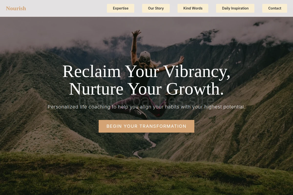 Nourish Life Coach